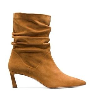 Stuart Weitzman Demibenatar suede slouch boot size 9